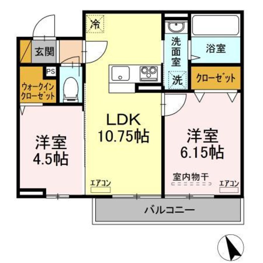 間取図 Abreast-T