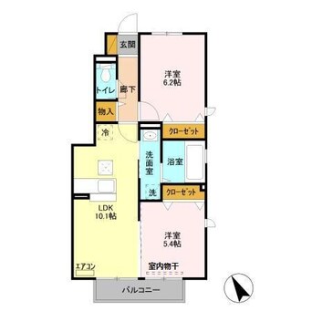 間取図 ブリランテA