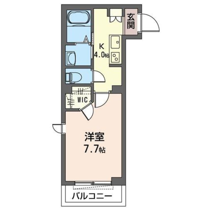 間取図 内房線/五井駅 徒歩9分 2階 築3年