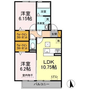 間取図 外房線/誉田駅 徒歩35分 1階 築2年