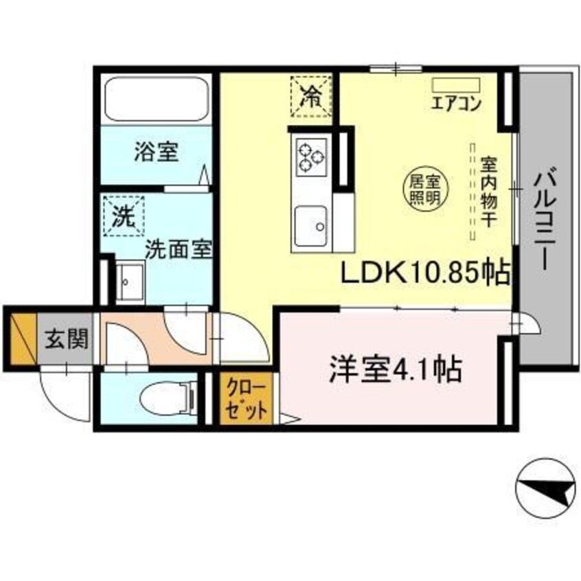 間取図 エスカレーズ