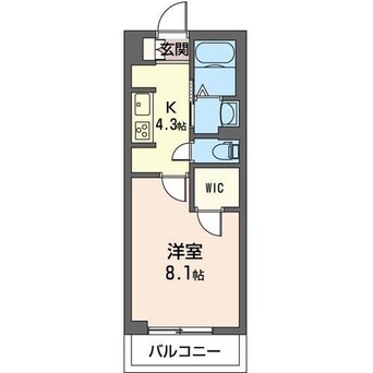 間取図 内房線/五井駅 徒歩10分 2階 築3年