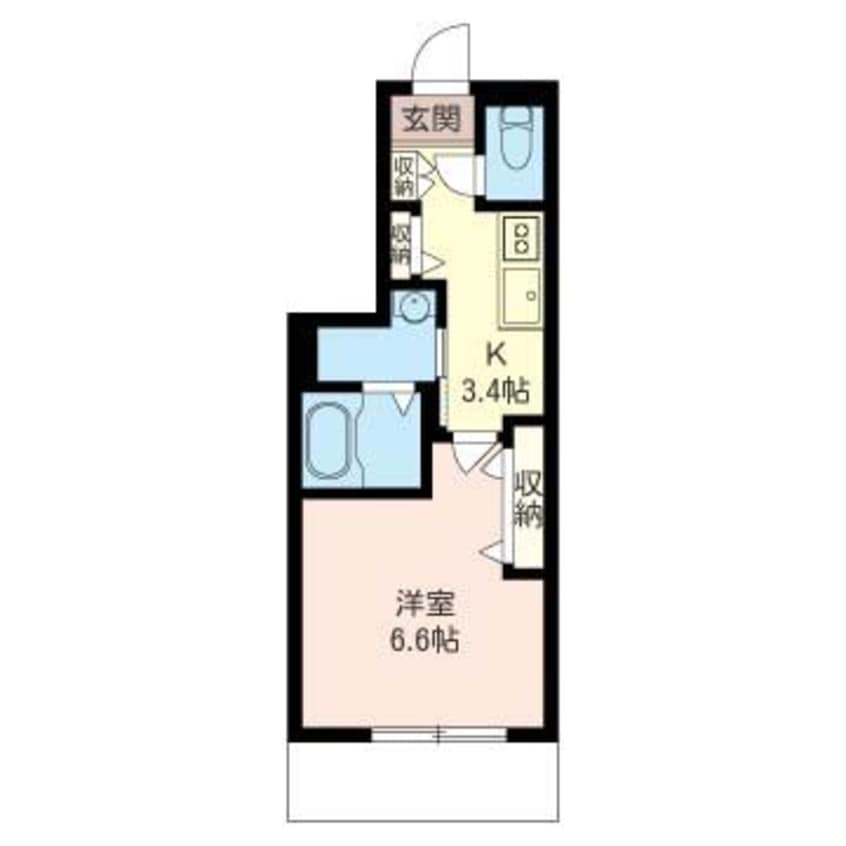 間取図 トラスティⅡ