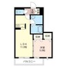 プリミエール 1LDKの間取り