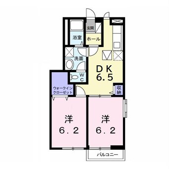 間取図 レジデンスサンフラワー