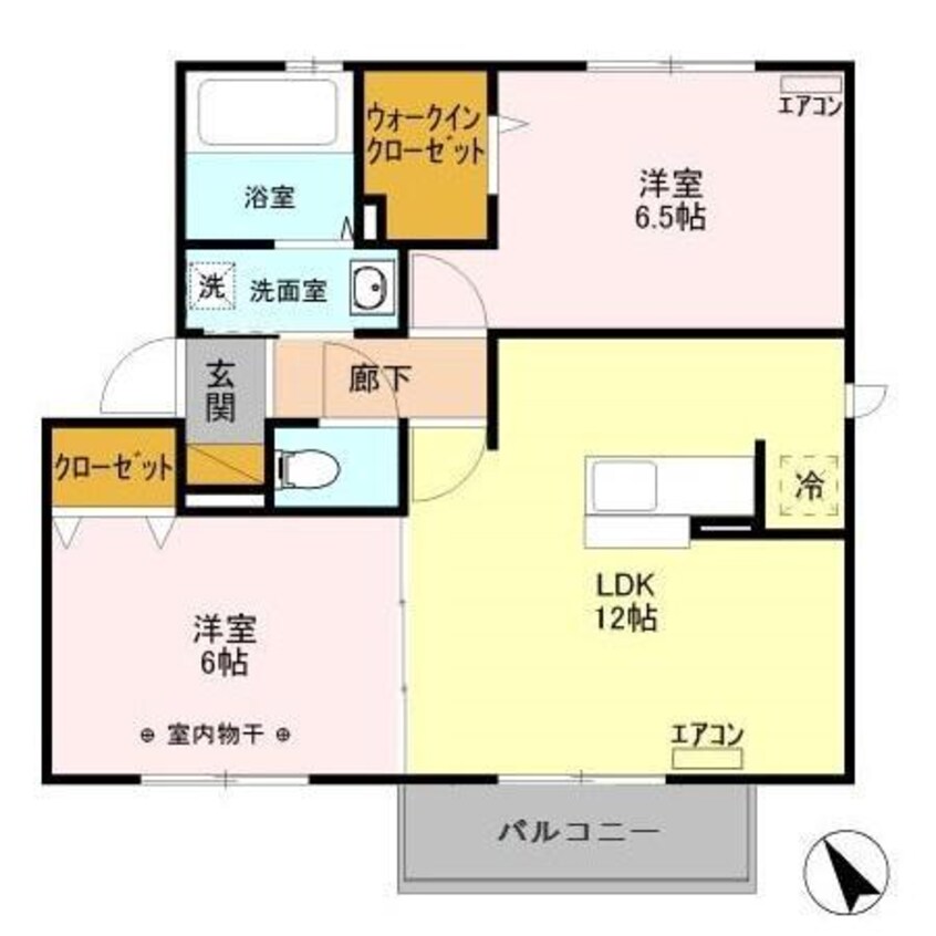 間取図 リヴェール