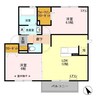 リヴェール 2LDKの間取り