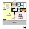 メゾンベースA 1LDKの間取り
