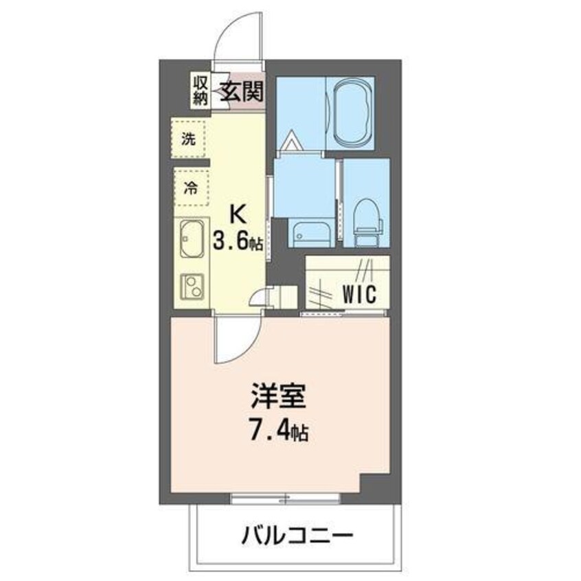 間取図 内房線/姉ケ崎駅 徒歩19分 2階 1年未満