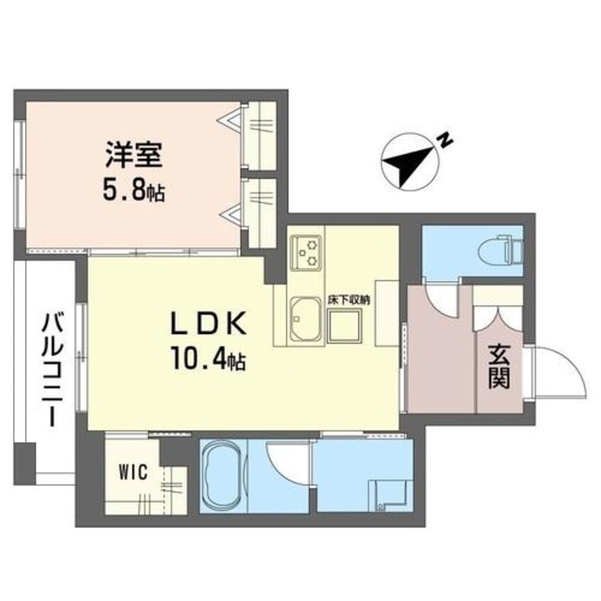 間取図 クレリア