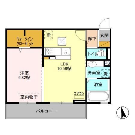 間取り図 外房線/誉田駅 徒歩29分 1階 築4年