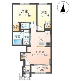 間取図 さくらベール