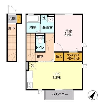 間取図 アムールⅡ