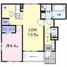 モンレーヴA 1LDKの間取り