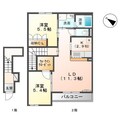 The apartments　MoToの間取図