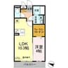 イデアル 1LDKの間取り