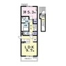 内房線/五井駅 徒歩6分 2階 築3年 1DKの間取り