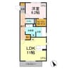 内房線/姉ケ崎駅 バス:6分:停歩2分 1階 築10年 1LDKの間取り