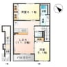 サンライズガーデンⅠ 2LDKの間取り