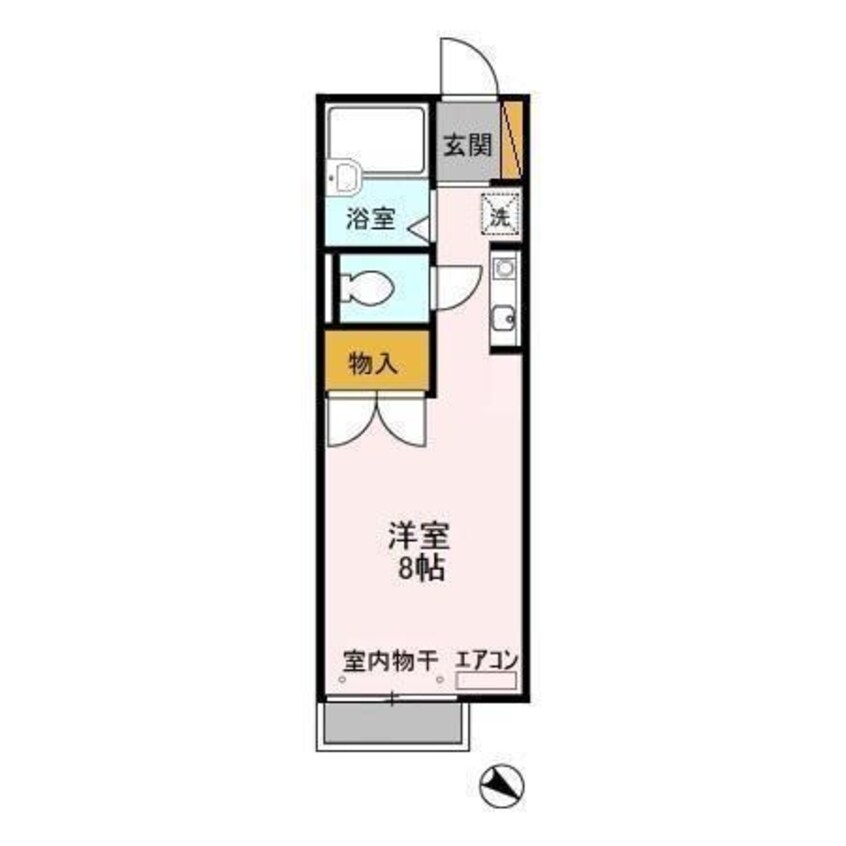 間取図 セピアコート東五所