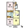 内房線/五井駅 徒歩17分 1階 築5年 2LDKの間取り