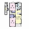 内房線/姉ケ崎駅 バス:4分:停歩16分 2階 築3年 2LDKの間取り