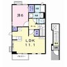 内房線/五井駅 徒歩24分 2階 築16年 1LDKの間取り