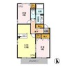 YMAⅡ 2LDKの間取り
