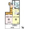 c.セミカ 1LDKの間取り
