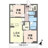 サリサi 2LDKの間取り