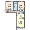 内房線/五井駅 バス:8分:停歩3分 3階 築3年 2LDKの間取り