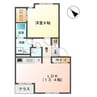 wood village（ちはら台南） 1LDKの間取り