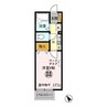 セジュール菊間 1Kの間取り