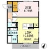 内房線/五井駅 徒歩3分 3階 築3年 1LDKの間取り