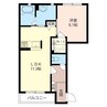 内房線/五井駅 徒歩20分 1階 築14年 1LDKの間取り