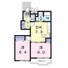 シュティルブリーゼA 2DKの間取り