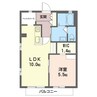 内房線/五井駅 徒歩15分 1階 築22年 1LDKの間取り