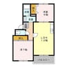 エクセル千葉寺 2LDKの間取り