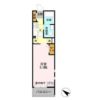 間取図 パルシティ