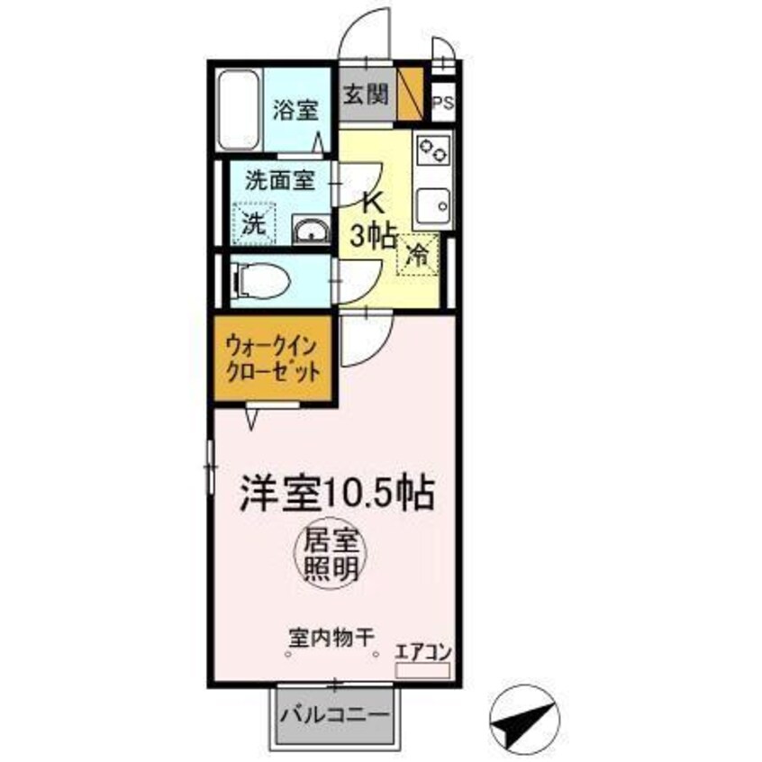 間取図 リヴィエール(岩崎)