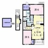 外房線/誉田駅 徒歩11分 2階 築10年 2LDKの間取り