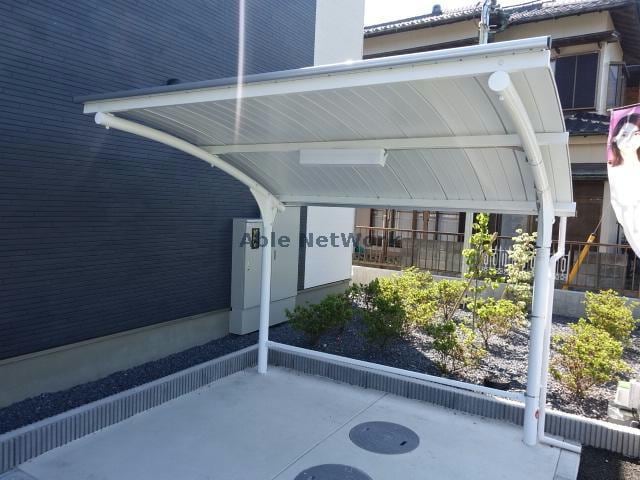 駐輪場 セレーノアキ