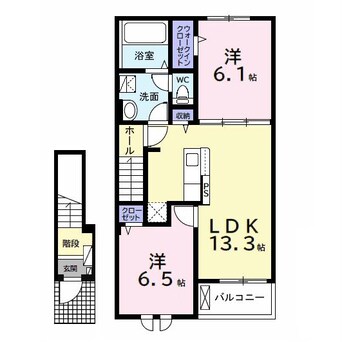 間取図 プランドールA（君塚）