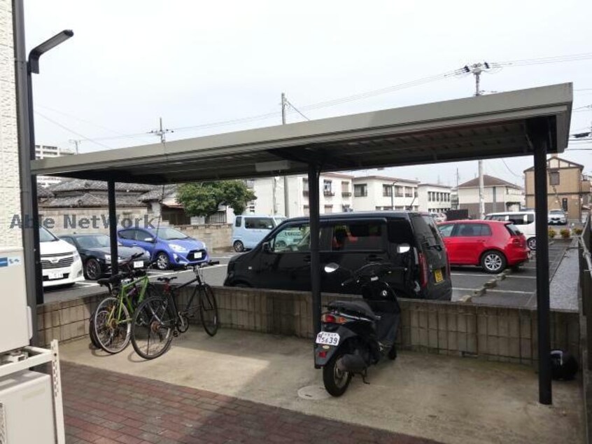 駐輪場 ユースフルハイツ