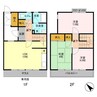 内房線/五井駅 バス:5分:停歩2分 1階 築40年 3LDKの間取り