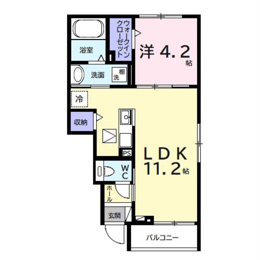 間取図 グレイスコート