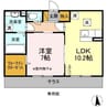 エスペランサＤ 1LDKの間取り