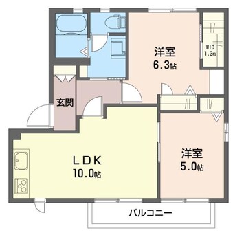 間取図 アンジェリークB