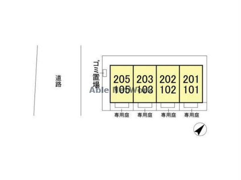 平面図 リヴェール（五井中央東）