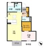 クレア(白金町) 1DKの間取り